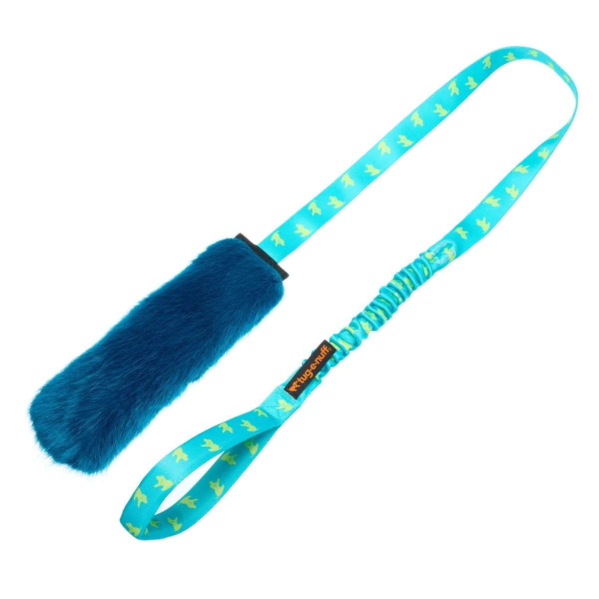 Tug-E-Nuff | Faux Fur Squeaky Bungee Chaser - Image 3