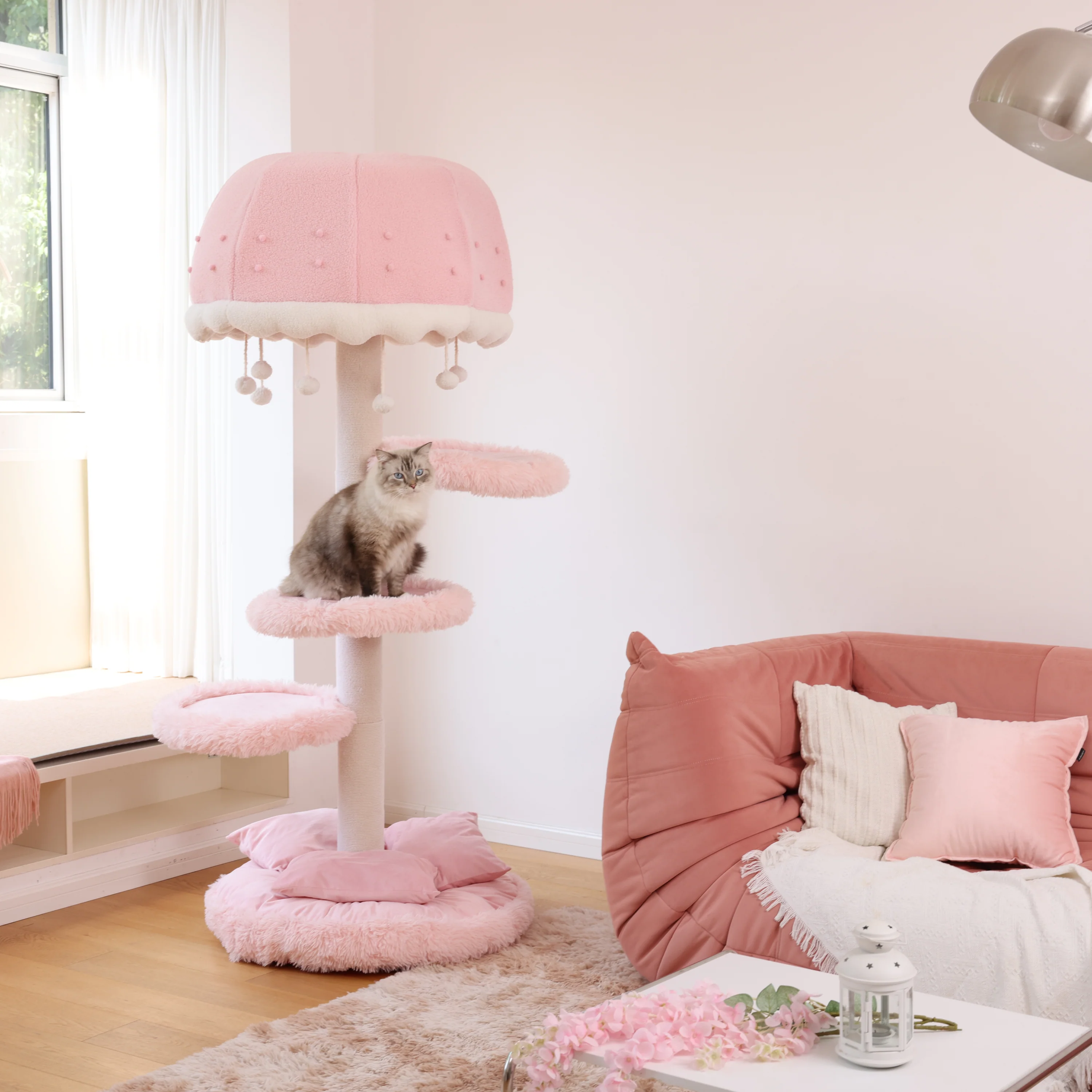Purr Nook | Lovely Jellyfish Cat Tree - Image 7