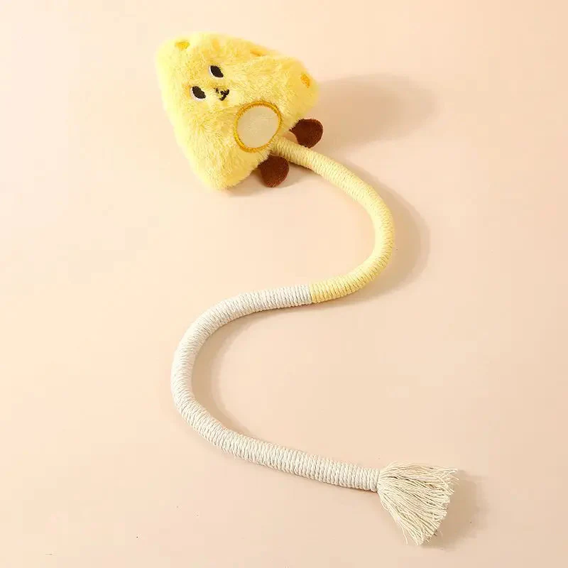 Rope Raider | Plush & Cotton Rope Cat Adventure Toy - Image 11