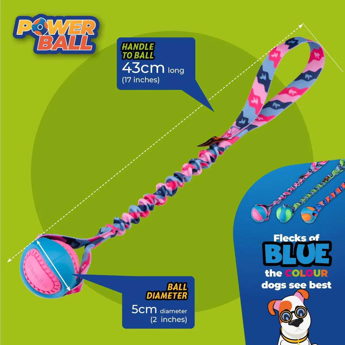 Tug-E-Nuff | PowerBall Bungee Tug Toy - Image 4